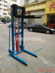 手动升高车1吨 仓库装卸搬运升高车